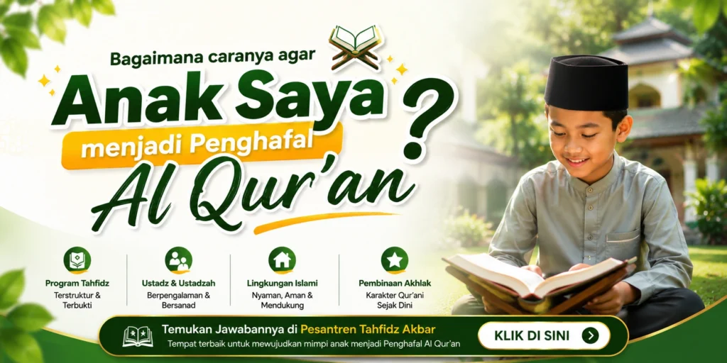 bagaimana caranya agar anak saya masuk pondok